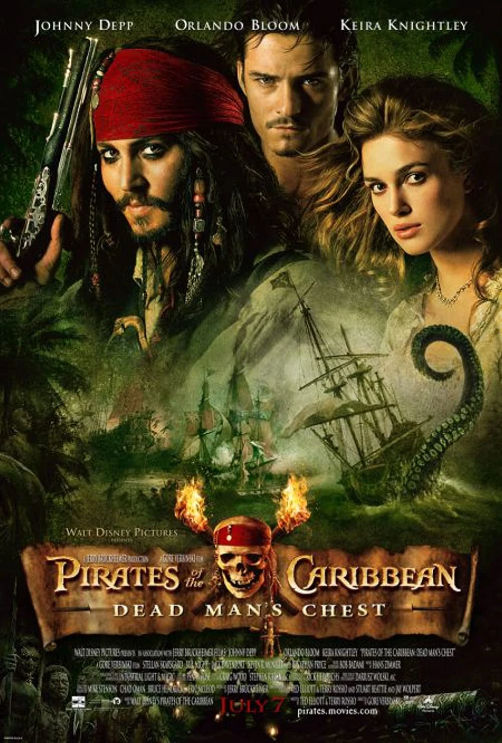 Cướp biển vùng Caribbe (Phần 2): Chiếc rương tử thần | Pirates of the Caribbean: Dead Man's Chest (2006)